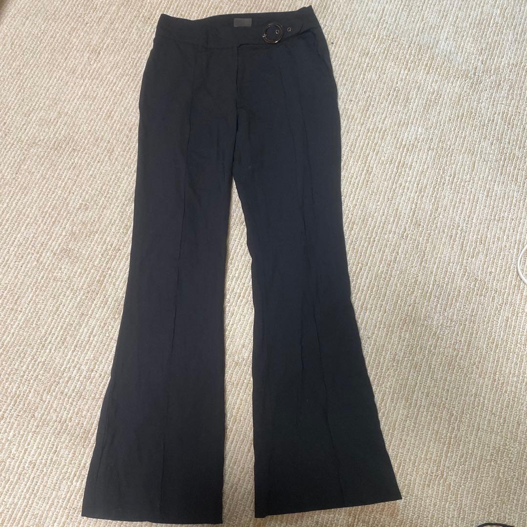最終値下げ。FENDI ブラック フレアパンツ。38