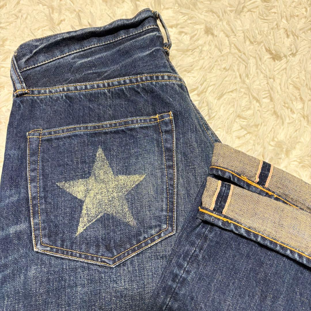 【希少】SUGARCANE 902 ロンスター セルビッジデニム W29