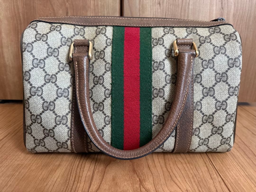 OLD GUCCI オールドグッチ ミニボストンバッグ