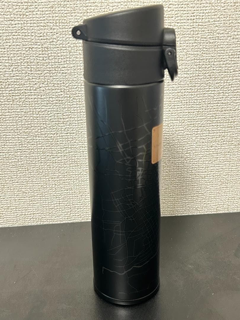 【新品未使用】スタバ ロースタリー上海限定水筒セット 黒
