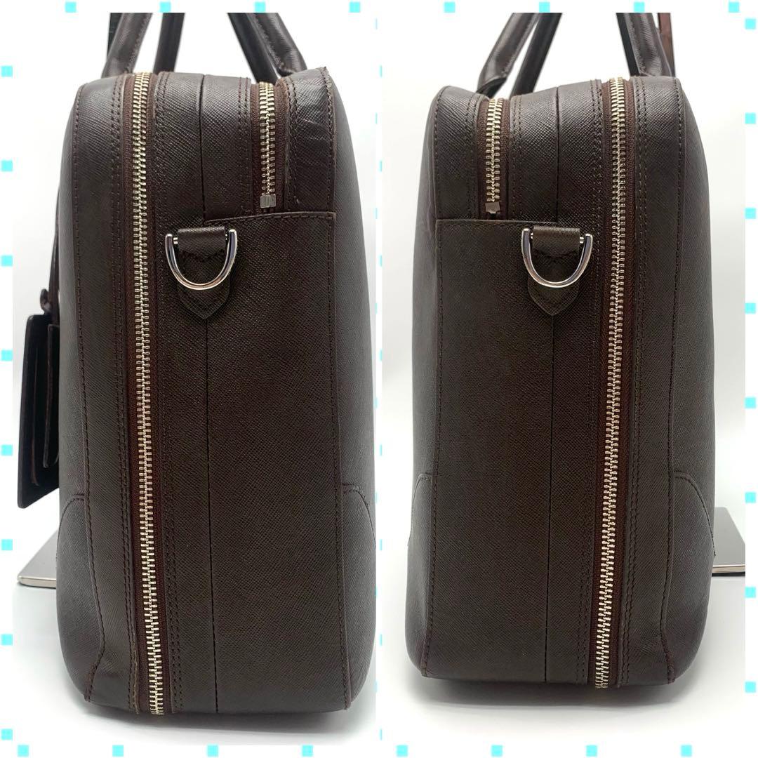 PELLE MORBIDA キャピターノ 2室 2way ビジネスバッグ