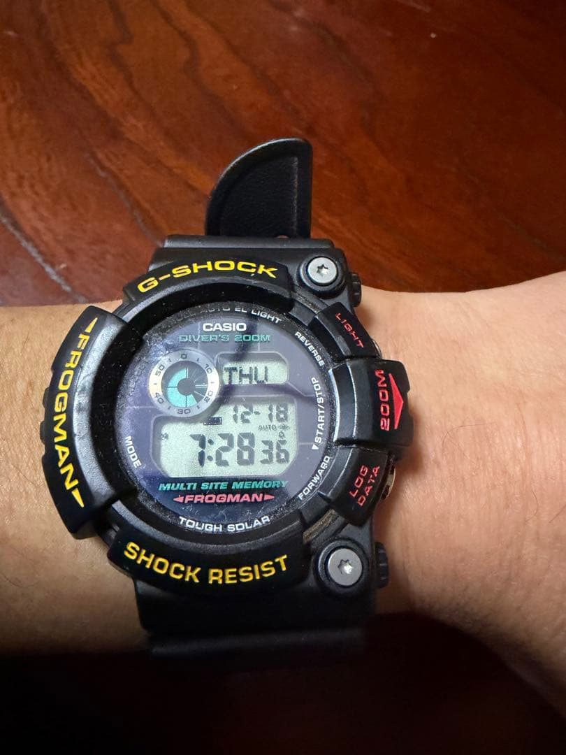 美品 G-SHOCK GW-200Z フロッグマン タフソーラー 限定