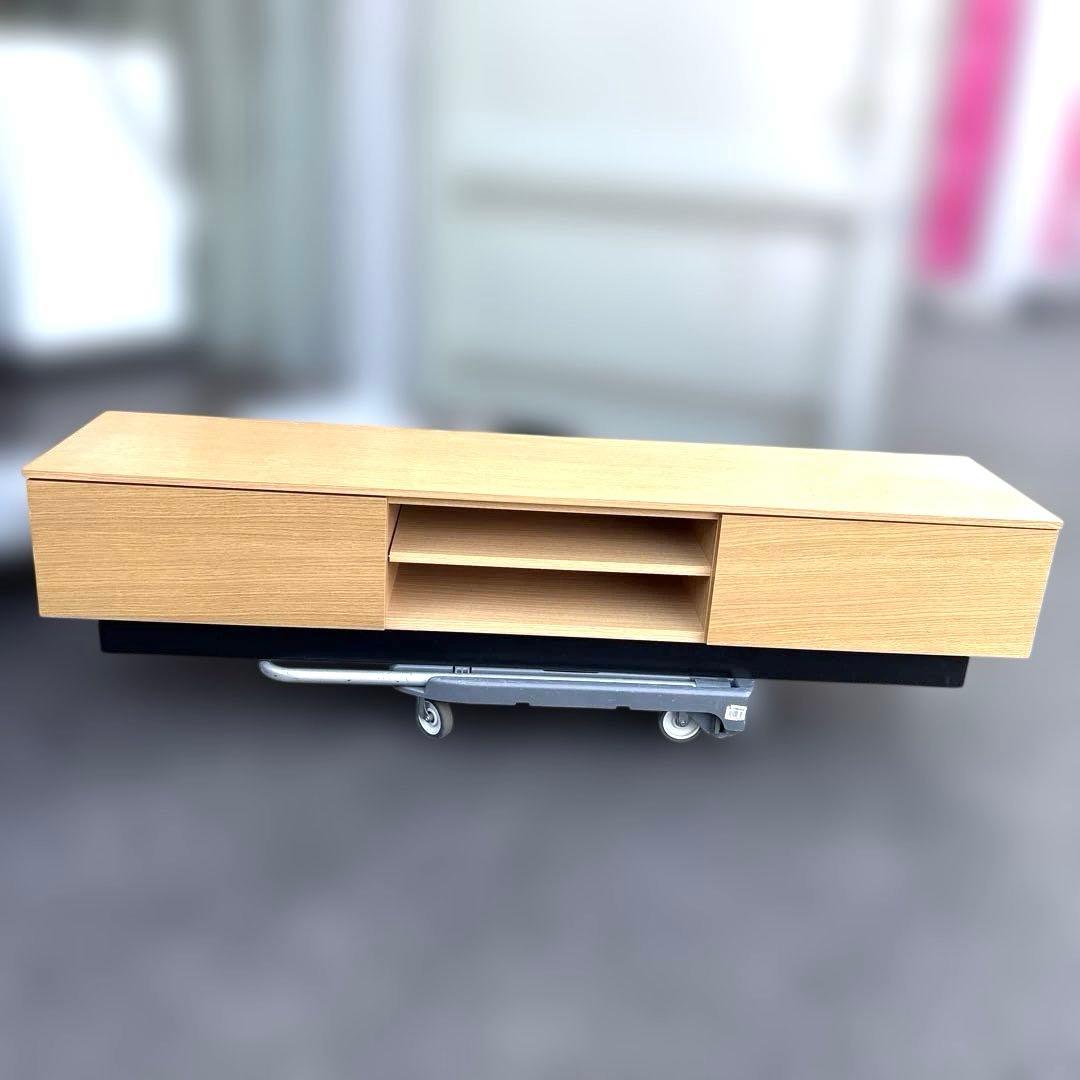 ニトリ/テレビボード/150/ローボード/レシェンテ/ライトブラウン