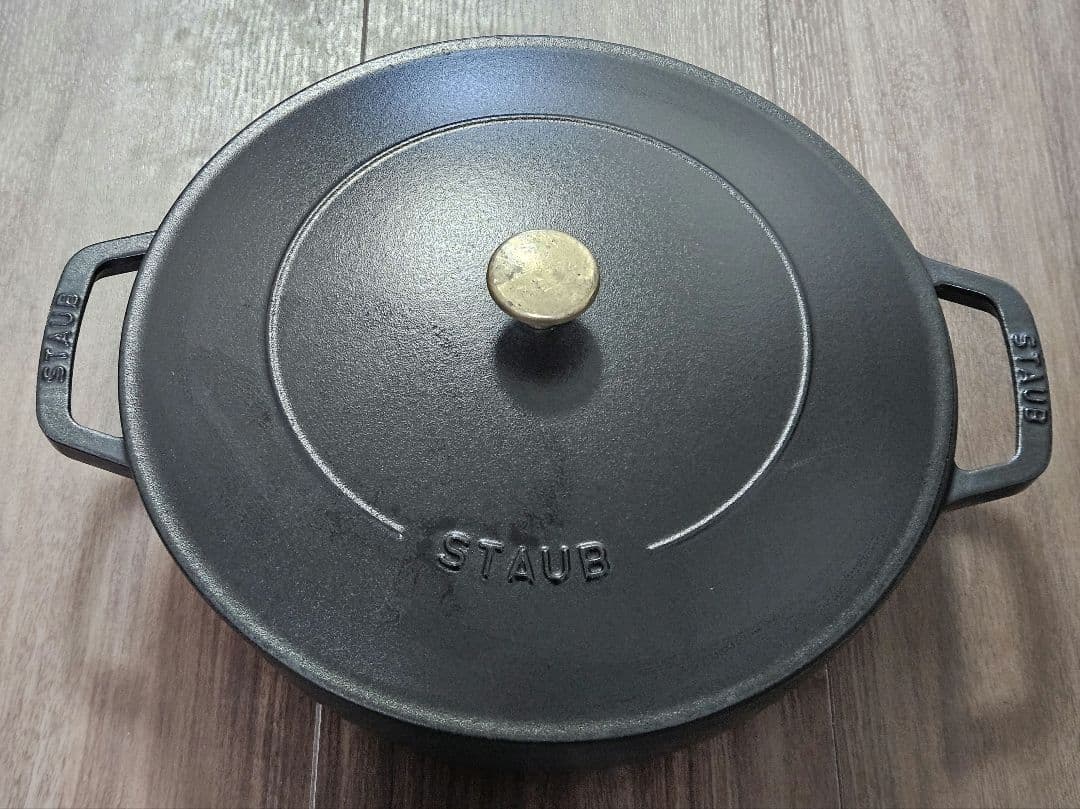 STAUB ストウブ ブレイザー・ソテーパン ブラック 28cm