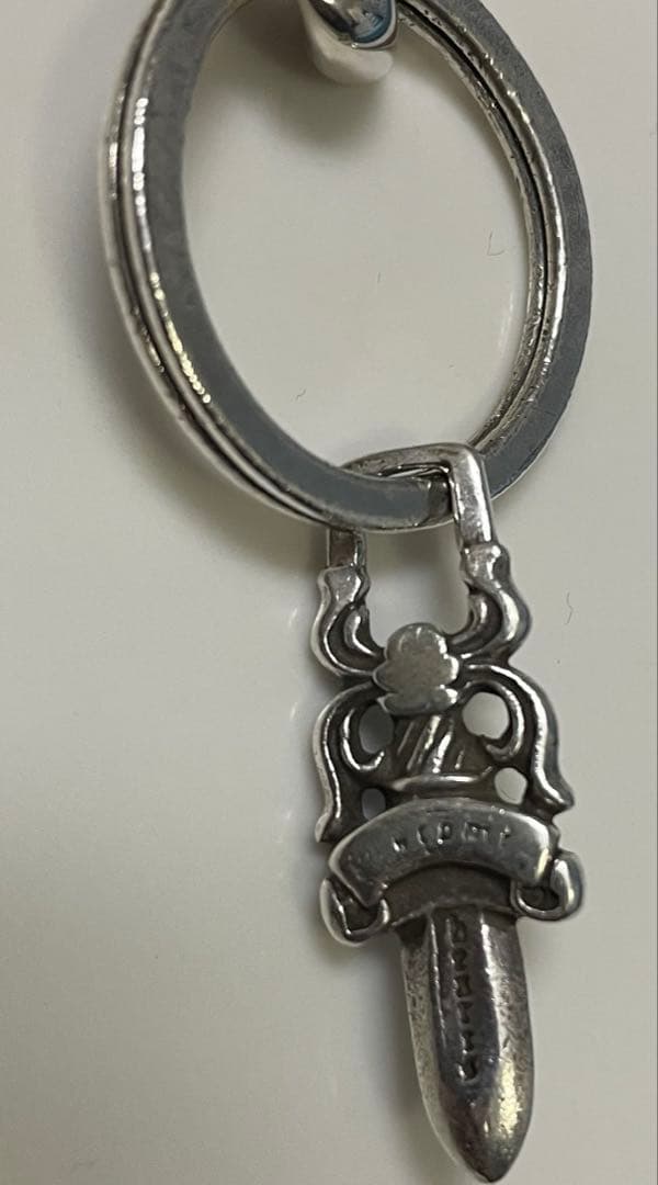 インボイス原本　 クロムハーツハーツクラッシックキーチェーン　ショート