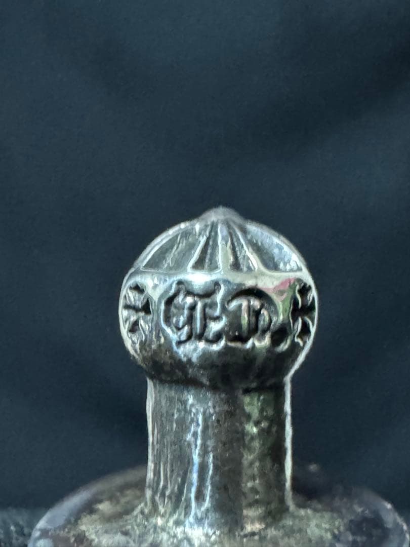 【Rinkan 鑑定済】クロムハーツ ウール キャップ クロスパッチ セメタリー