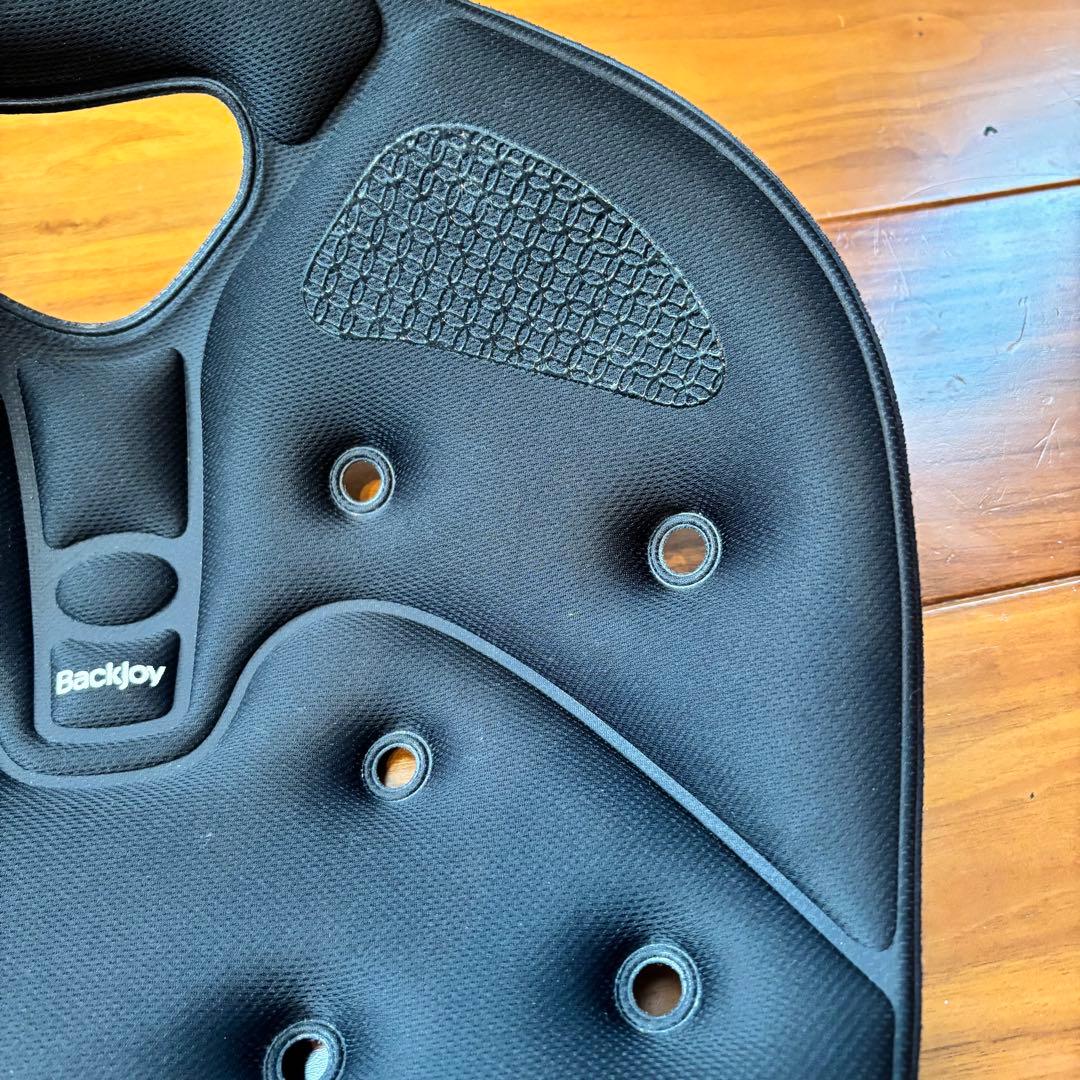 Backjoy メディコアリリーフ　レギュラーサイズ　黒　ブラック　2個　セット