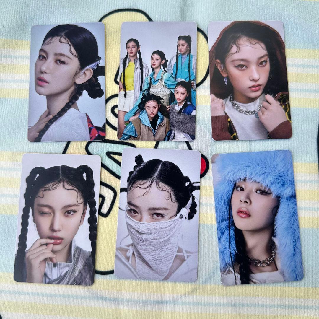 NJZ 香港限定 newjeans complexcon トレカ 6枚