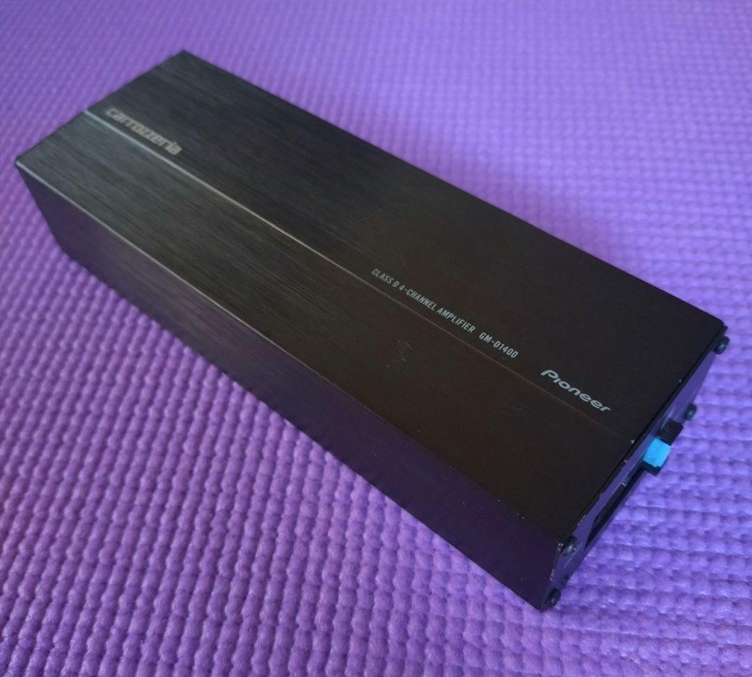【重低音】carrozzeria 100w✕4 パワーアンプGM-D1400Ⅱ