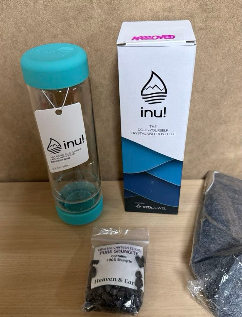 H&E直輸入　VITA juwel inu! ボトル　シュンガイトウォーター