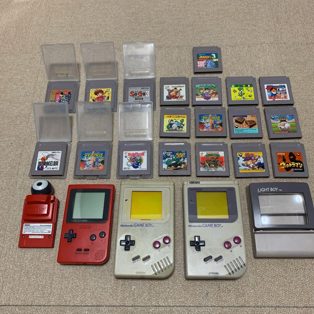 ゲームボーイ、ゲームボーイポケット、ソフト他