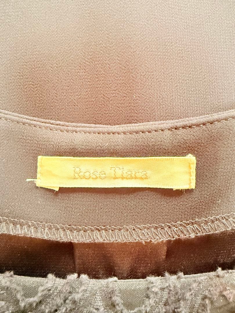 Rose tiara チェニック 七分袖 大きいサイズ 46