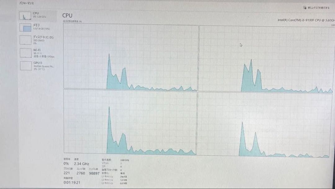 爆速第9世代CPU グラボ　Dell OptiPlex 3070 デスクトップ
