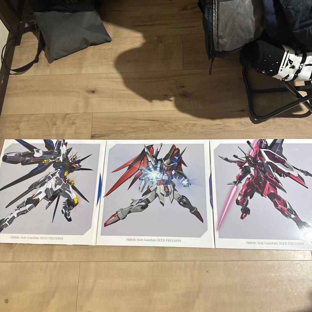 機動戦士ガンダム SEED FREEDOM サウンドトラック レコード　3セット