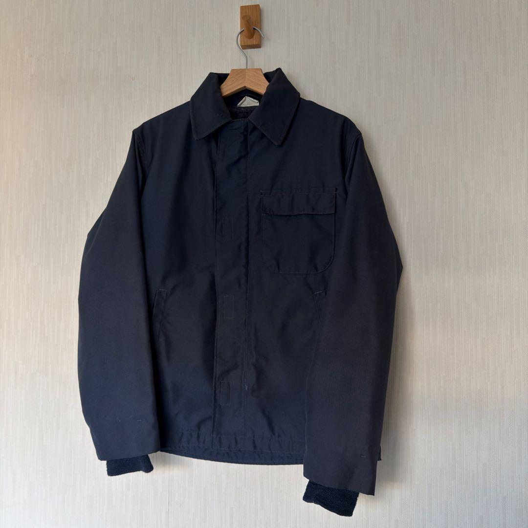 h*9様 US NAVY アラミドデッキジャケット 初期 米軍実物 ステンシル