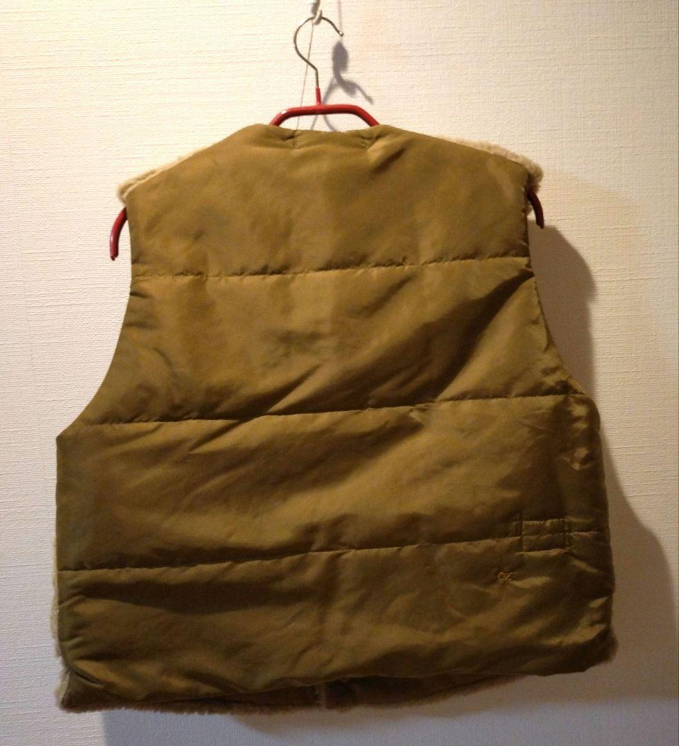 45R　ウールボア×ナイロンのベスト 　サイズ2