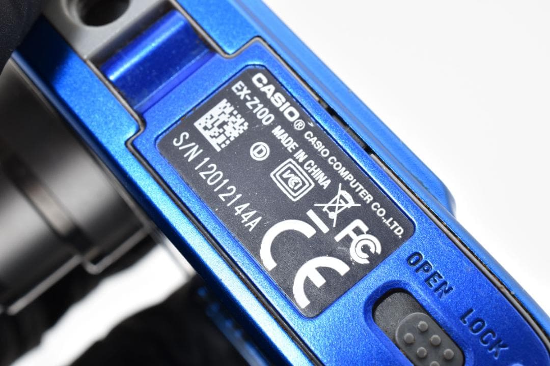 【美品】CASIO EXILIM EX-Z100 ブルー　動作確認済