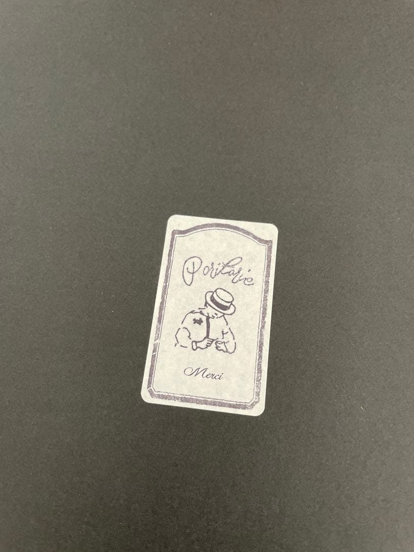 【新品未使用】箱付poritrie さん刺繍リボンむぎわら帽子