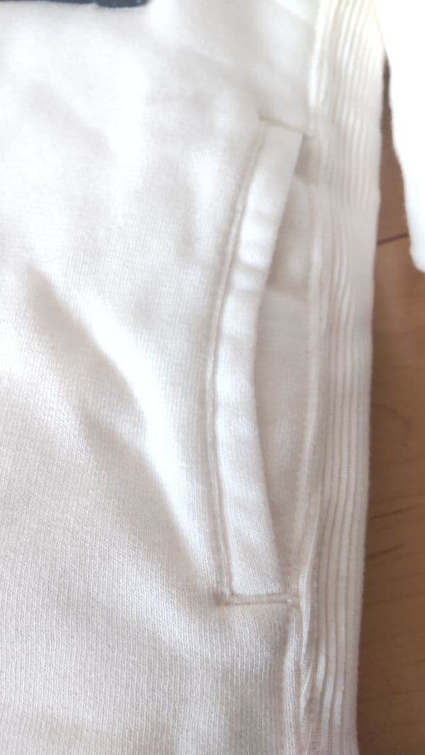 未使用 Abercrombie ホワイトボアパーカー XS