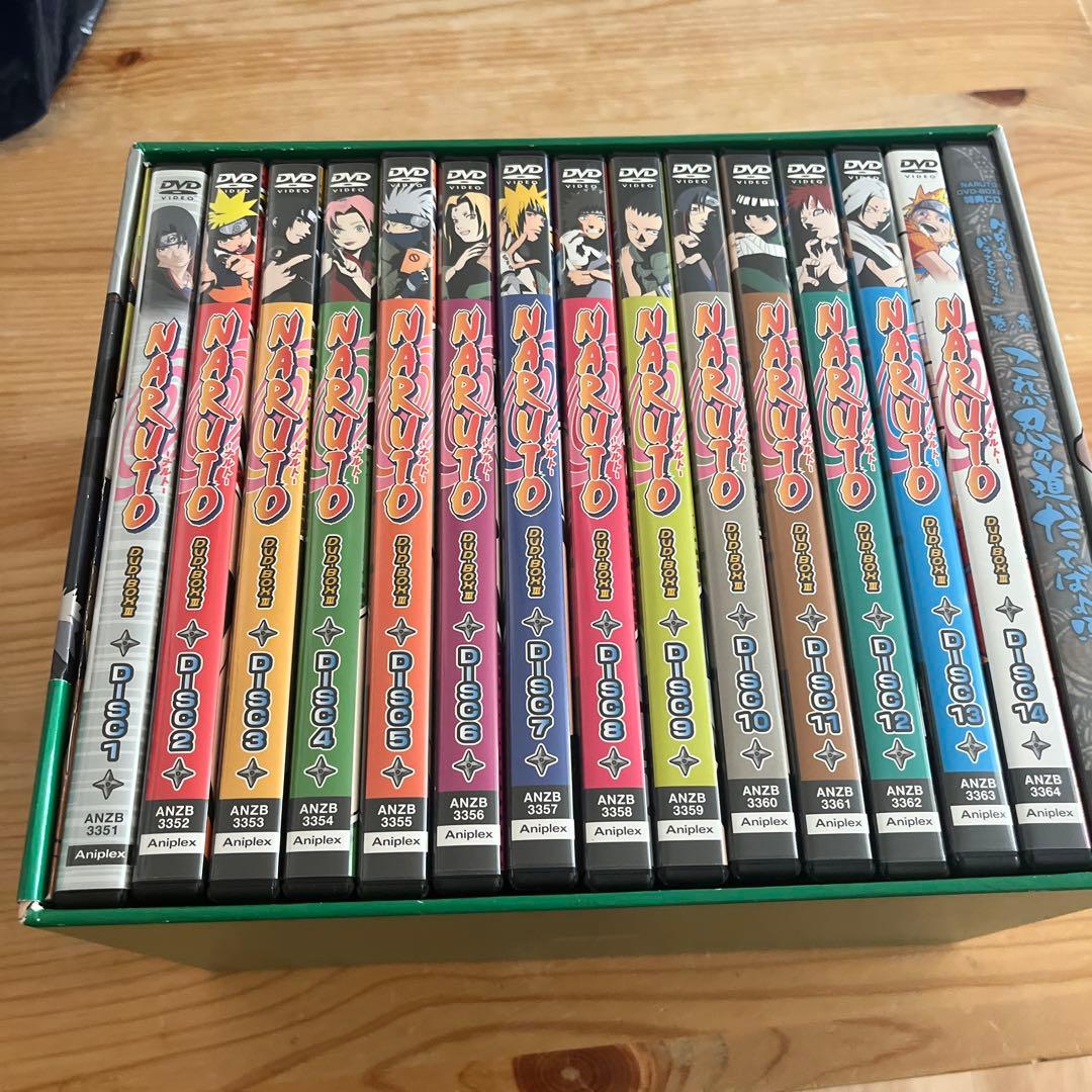 NARUTO～ナルト～DVD-BOX Ⅲ 激突!ナルトvsサスケ〈完全生産限定…