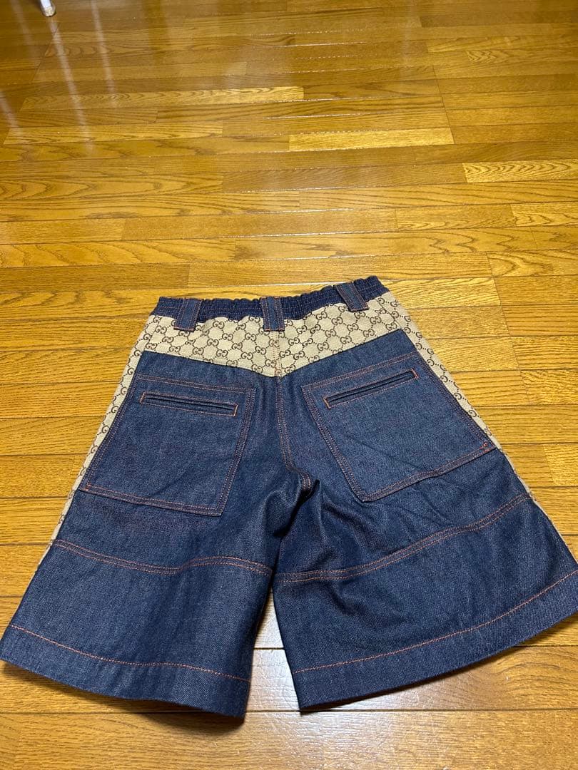お値下げしましたGUCCI デニムショートパンツ