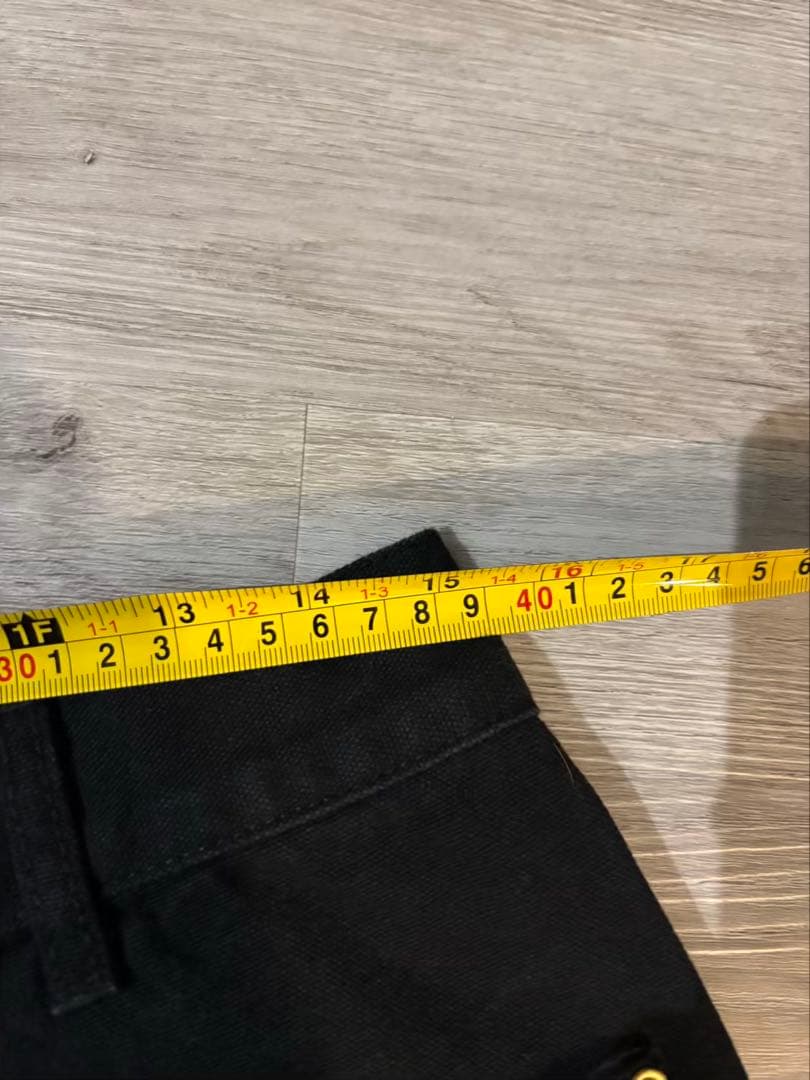 Carhartt B01 ブラック ダブルニー USA製#421