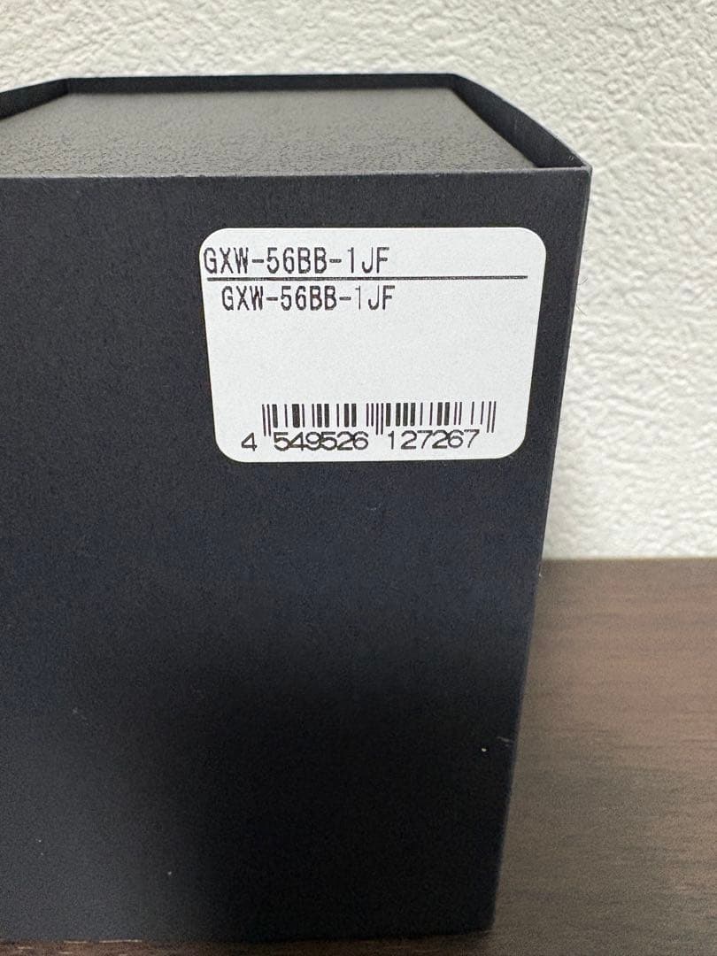 CASIO G-SHOCK GXW-56BB-1JF 電波ソーラー　国内正規品