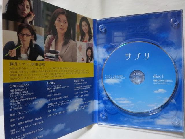 【セル版/美品】サプリ:Suppli DVD-BOX(初回版)＜6枚組＞