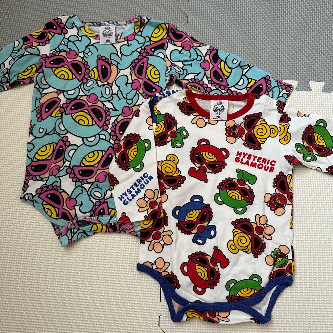 ヒステリックミニ ヒスミニ ロンパース 足なし 2点セット