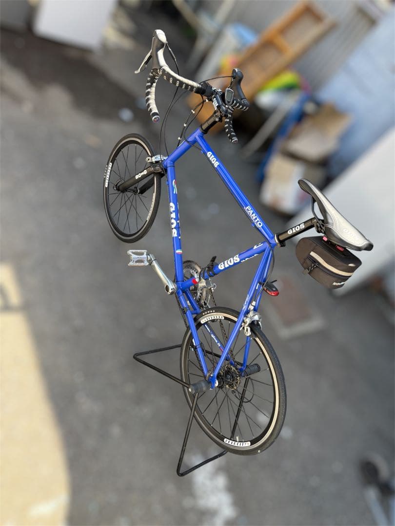 PANTO 青 ミニベロ 自転車