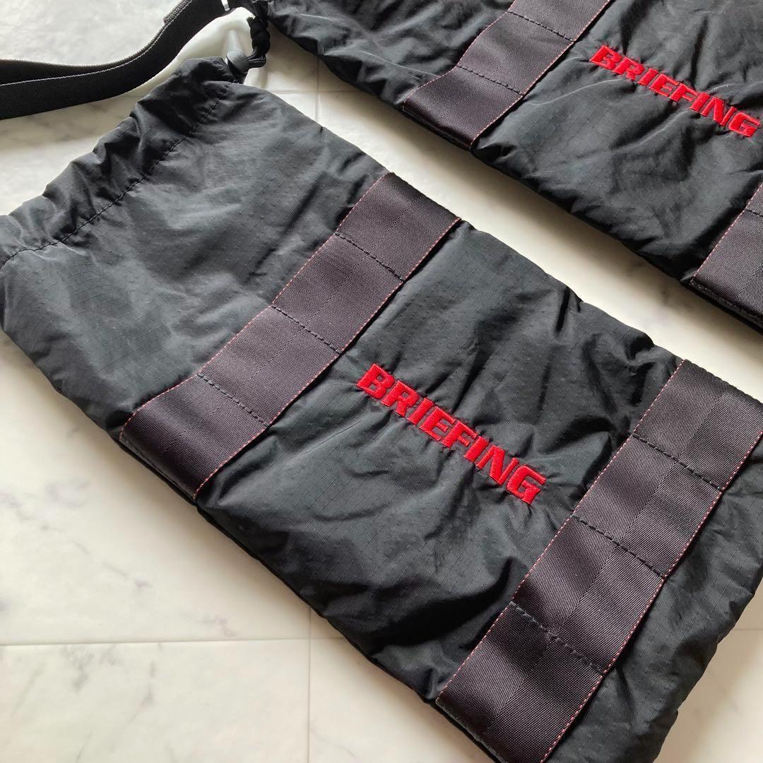 ⛳️美品 BRIEFING ブリーフィング シューズケース セパレート黒
