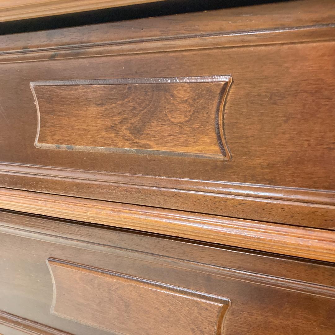 イギリス　アンティーク　４段チェスト　タンス　収納