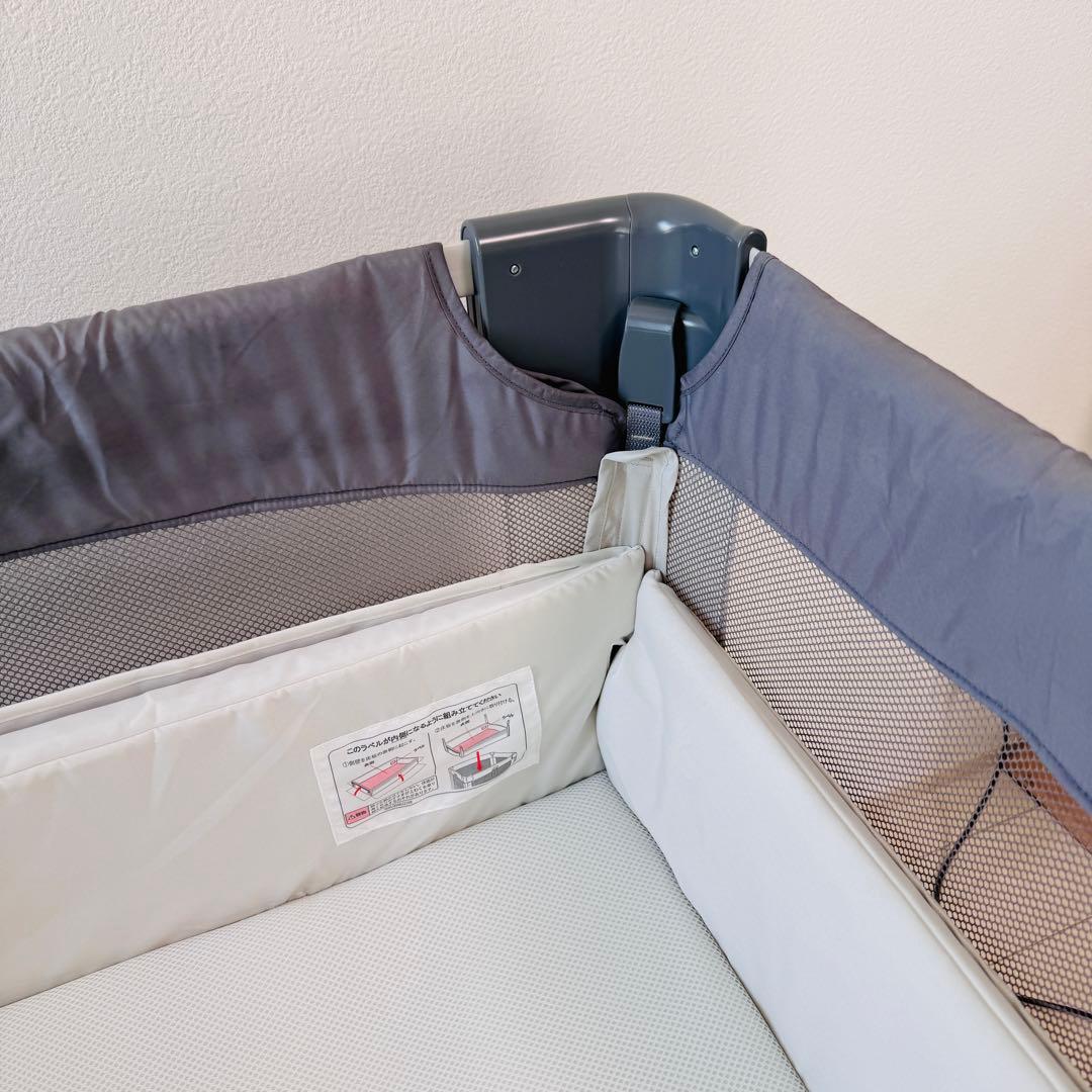 美品！アップリカ ココネルエアー ベビーベッド