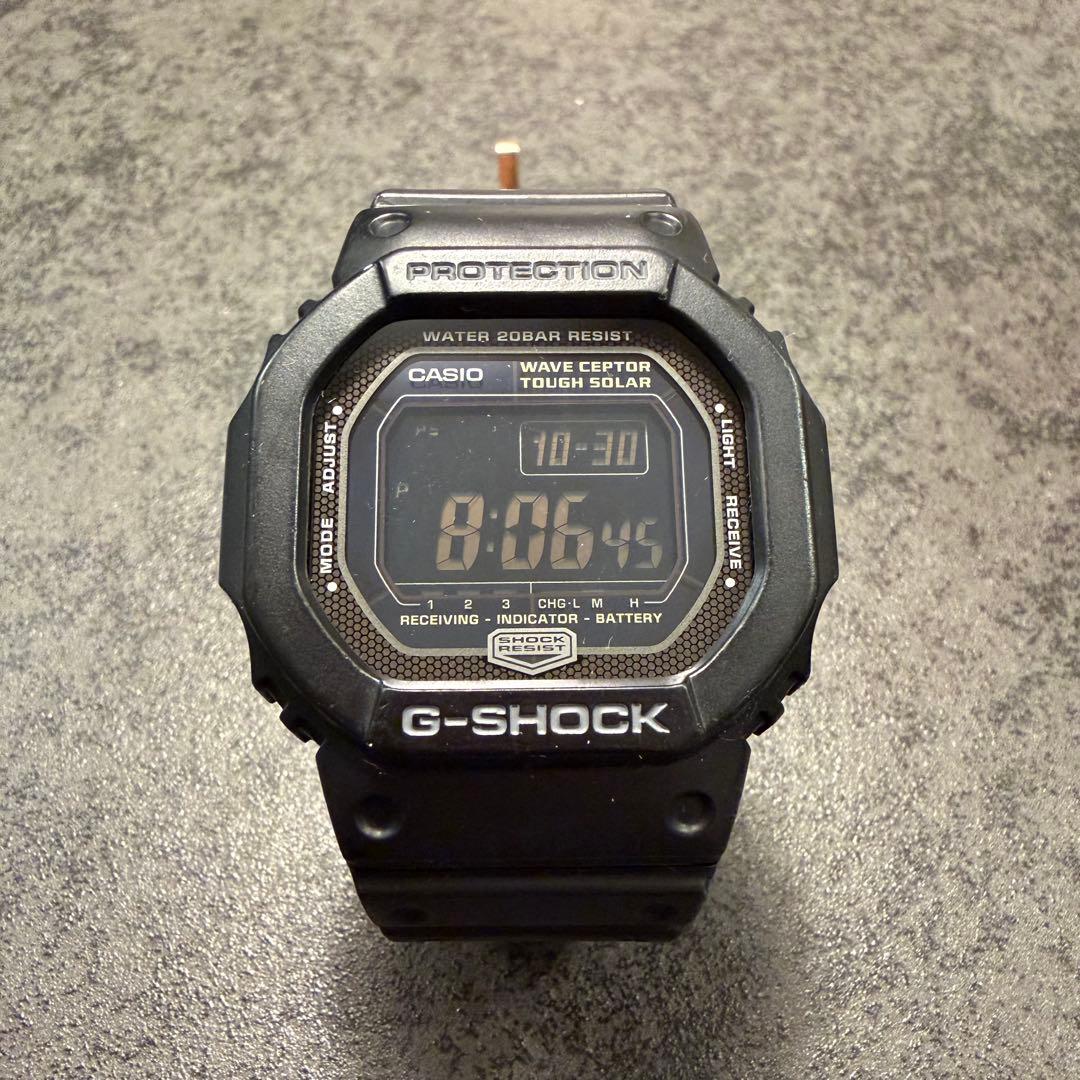 G-SHOCK THE G 5600 ゴールドパーツ仕様／ブラック文字盤
