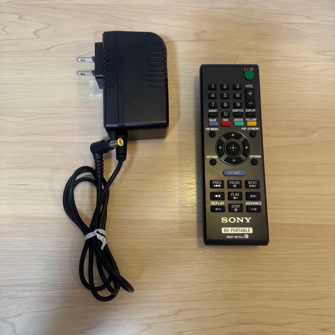 美品 SONY ポータブルBlu-rayプレーヤー BDP-SX910