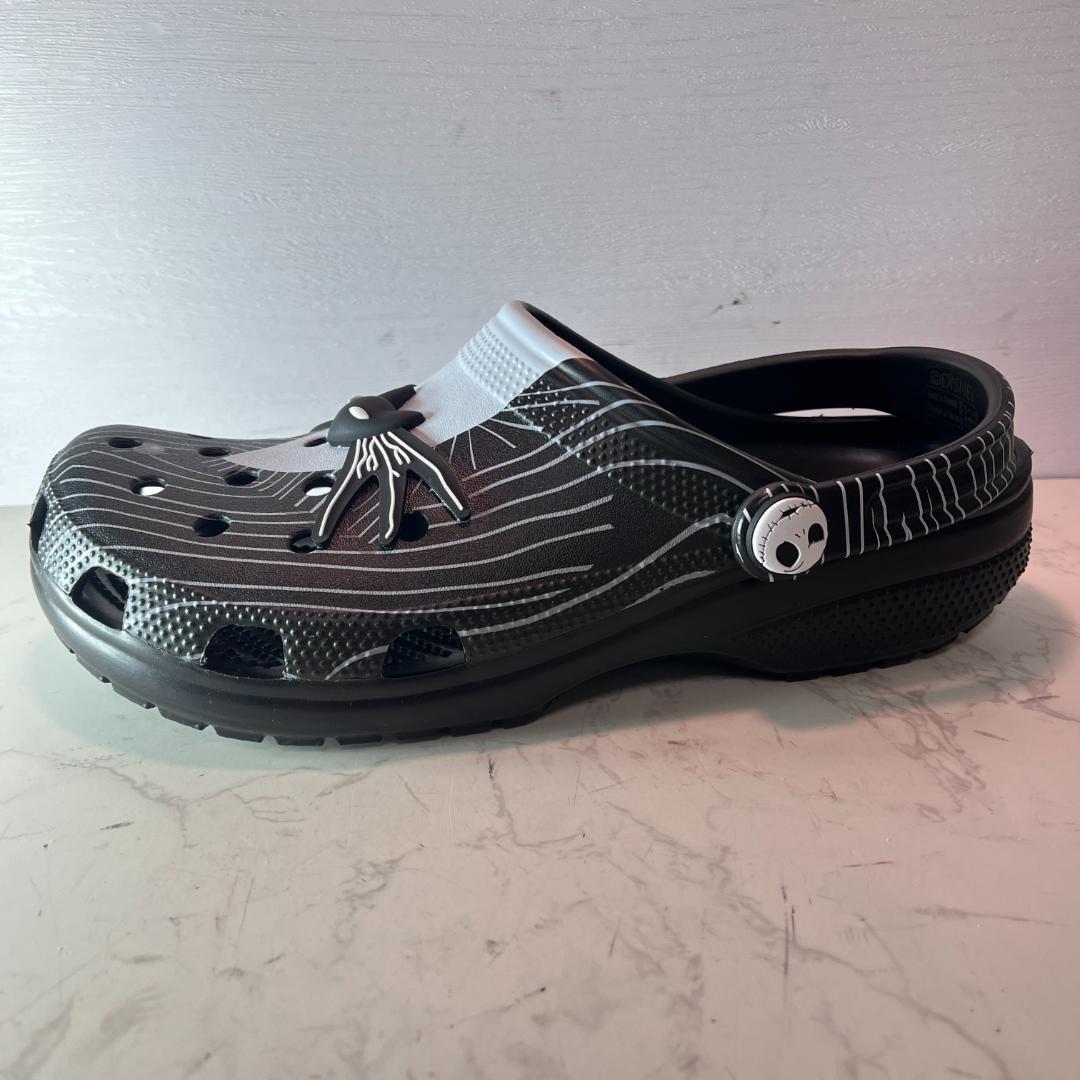 ニワゴ新品タグ付 クロックス × ディズニー ナイトメアー コラボ ジャッ