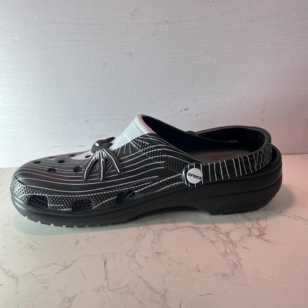 ニワゴ新品タグ付 クロックス × ディズニー ナイトメアー コラボ ジャッ