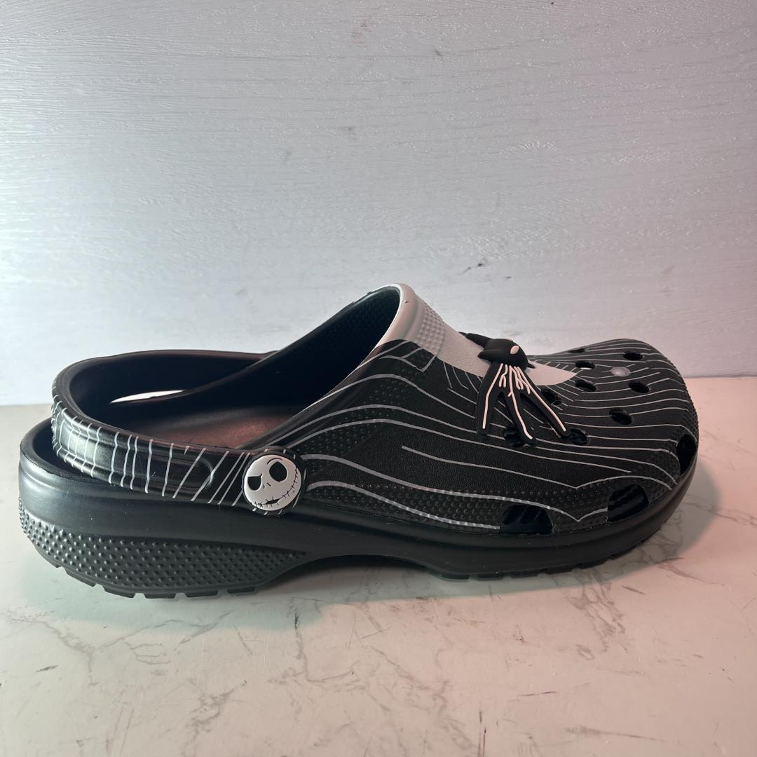 ニワゴ新品タグ付 クロックス × ディズニー ナイトメアー コラボ ジャッ