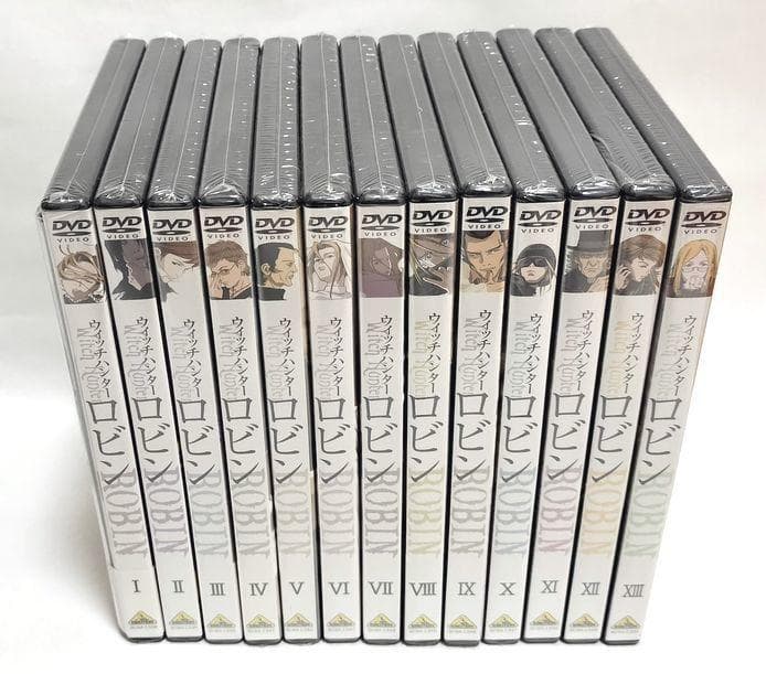 ヨレ有り♪　【新品・未開封】ウィッチハンターロビン 全13巻セット DVD