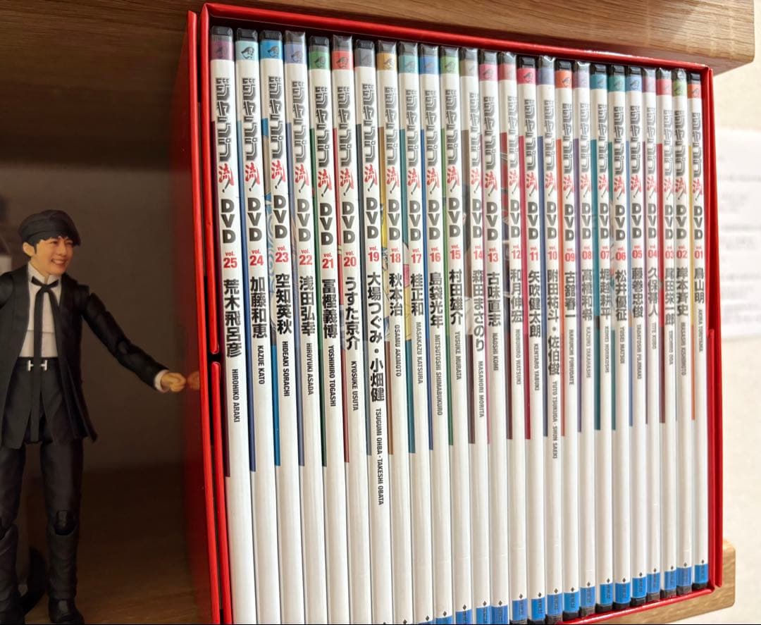 ジャンプ流 DVD全巻と冊子セット　箱、シール付き