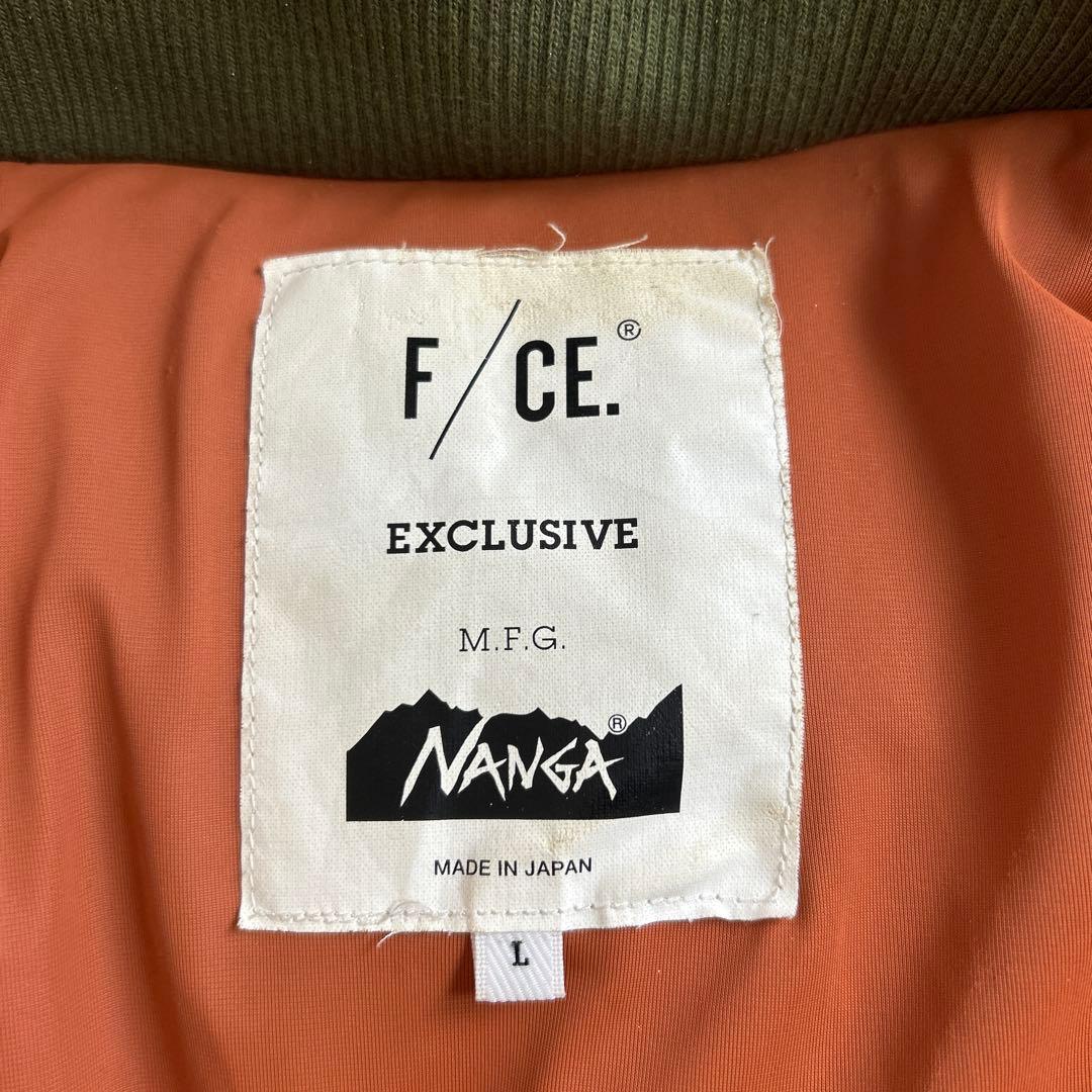 F/CE NANGA FT BOMB JACKET オリーブ L 日本製