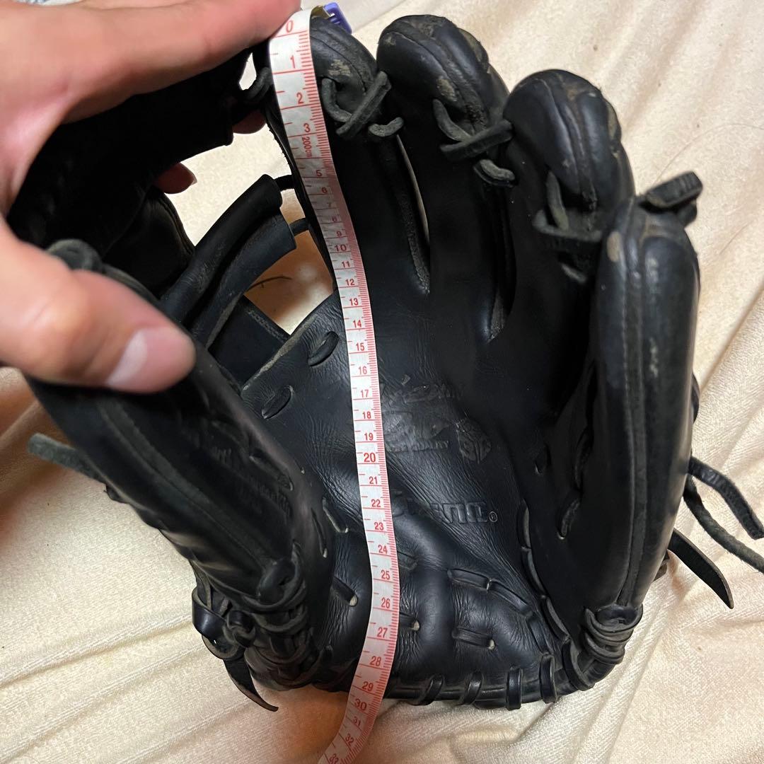 90s ミズノプロ　ビッグM キップレザー　3Dテクノロジー　硬式内野用グラブ