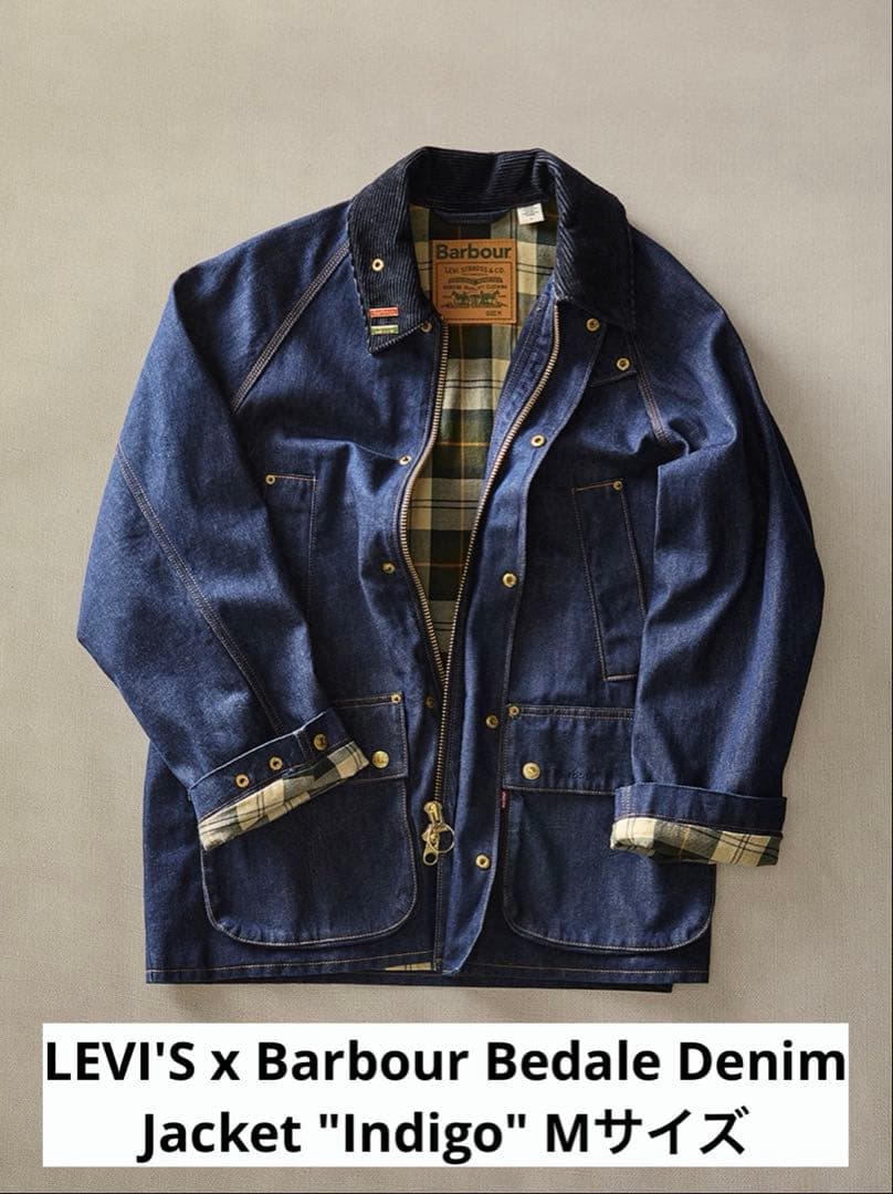 ジャケット・アウター M LEVI'S Barbour Bedale Denim Jacket