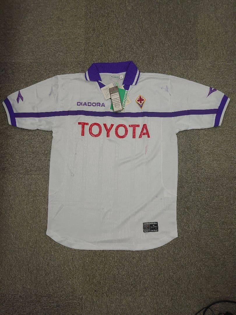 00/01 フィオレンティーナ アウェイ 半袖 ユニフォーム新品未使用タグ付