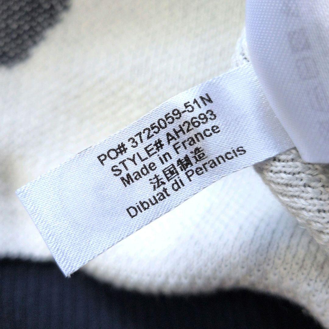 【美品】フランス製 LACOSTE ラコステ ジャガードニットセーター L