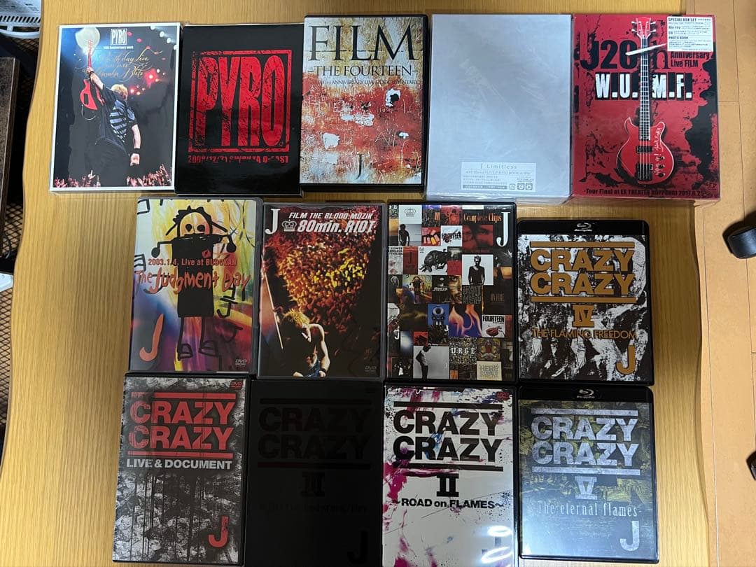 LUNA SEA ルナシー　J DVD Blu-ray お得セット！