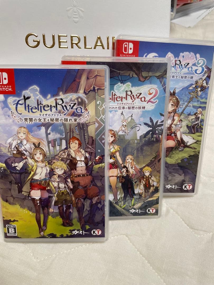 10/9まで ライザのアトリエ 1・2・3 セット Switch