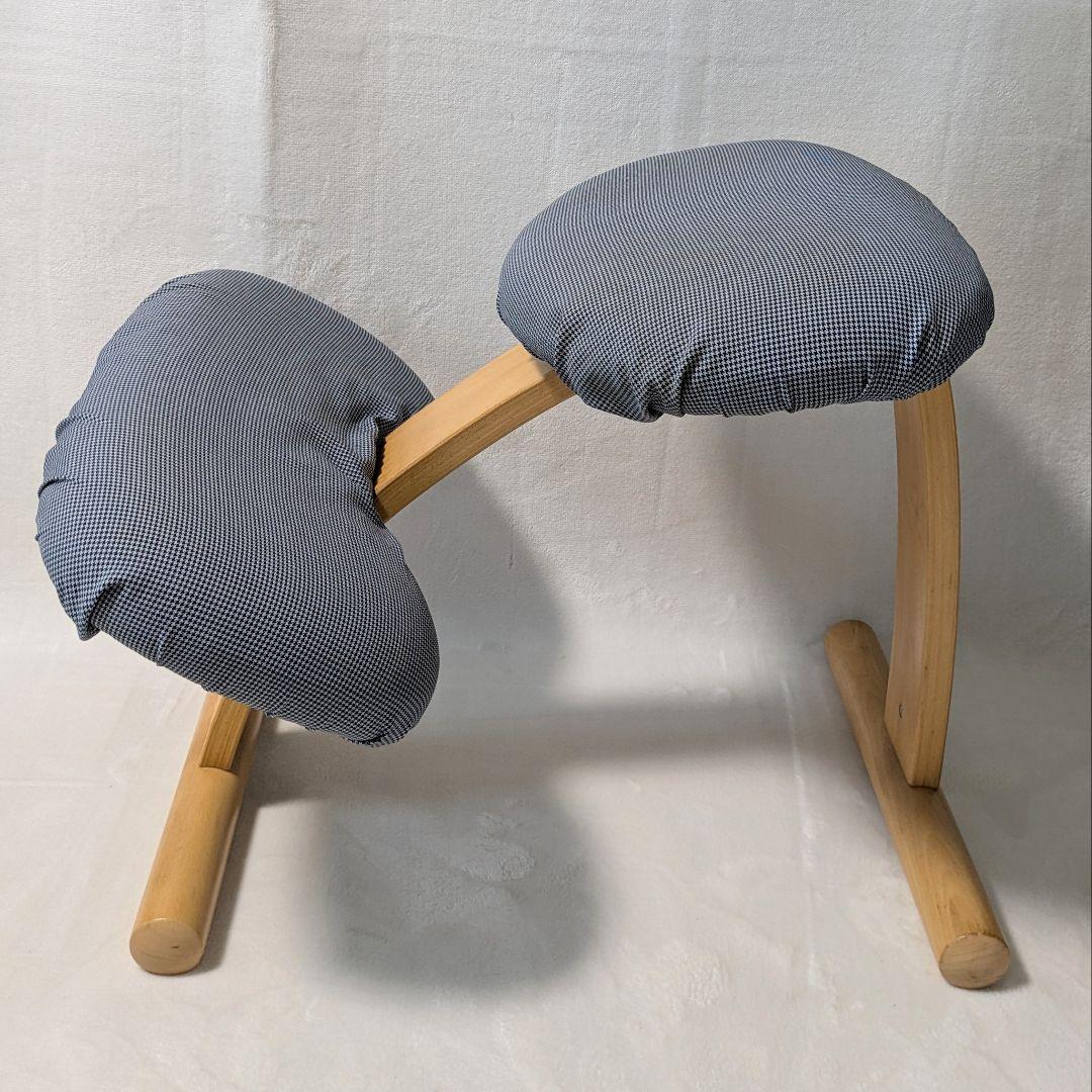 Rybo リボ バランスチェア バランスイージー チェックカバー付