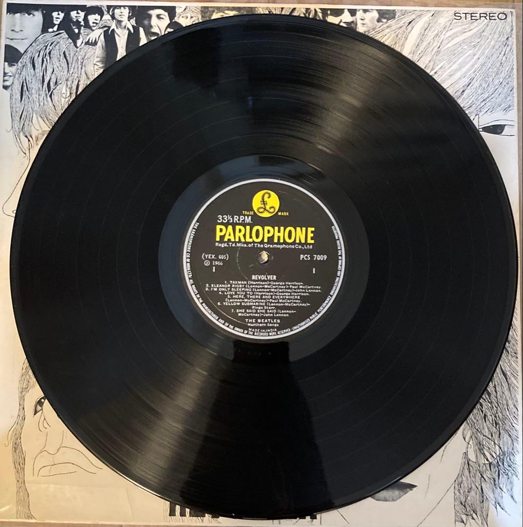 稀少インドオリジナルRevolverリボルバーBeatlesビートルズレコード