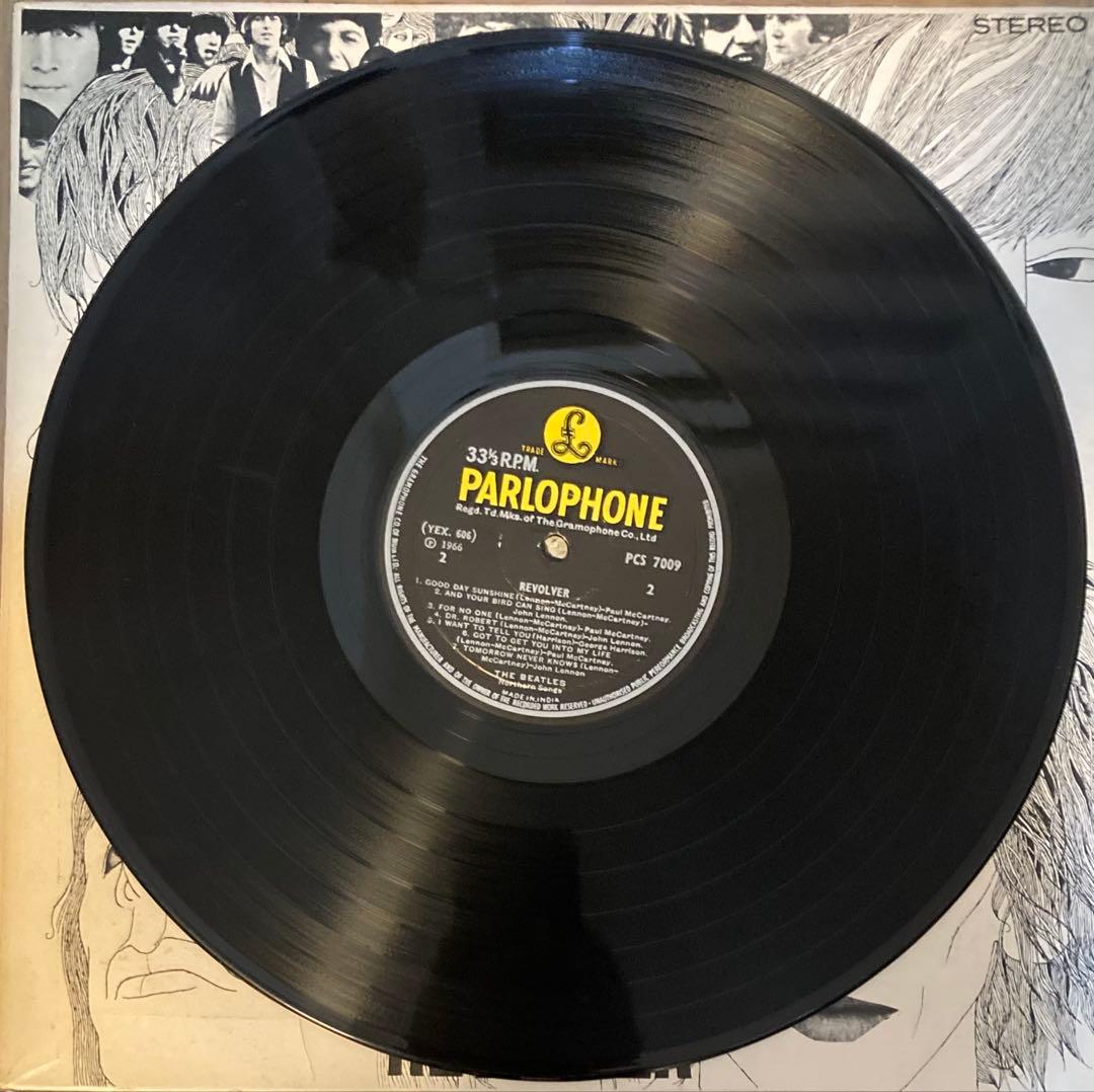 稀少インドオリジナルRevolverリボルバーBeatlesビートルズレコード